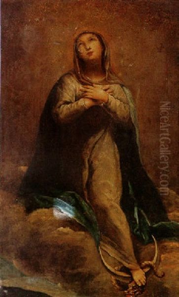 The Immaculate Conception Oil Painting by Giuseppe Maria Crespi