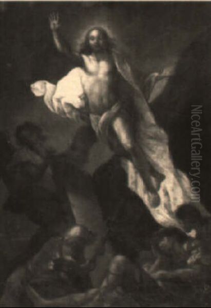 The Resurrection Oil Painting by Giuseppe Maria Crespi