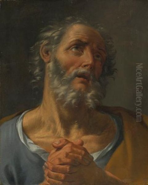 The Penitent St. Peter Oil Painting by Donato Creti