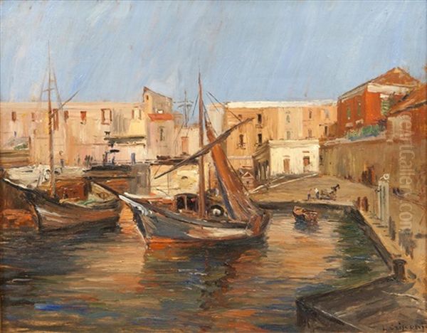 Il Granatello Oil Painting by Luigi Crisconio