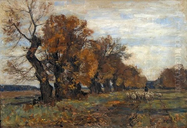 Landschaft Im Dachauer Moos by Paul Eduard Crodel