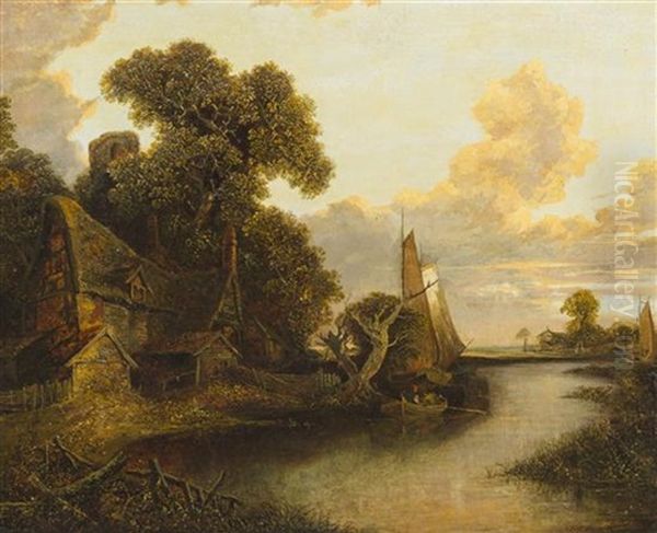 Voyage Oil Painting by John Crome the Elder