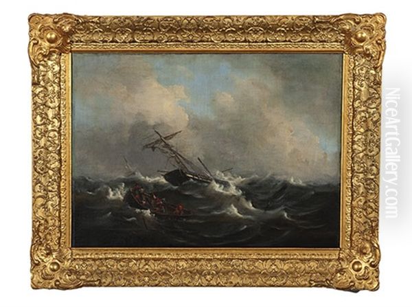 Marine Scene Oil Painting by John Crome the Elder