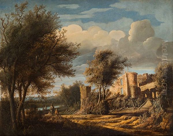 Paysage Avec Le Chateau D