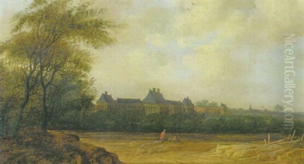 Schlos Rijswijk Oil Painting by Jacob Van Der Croos