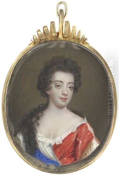 Bildnis Der Princess Mary Of Orange Oil Painting by Peter (Lawrence) Crosse