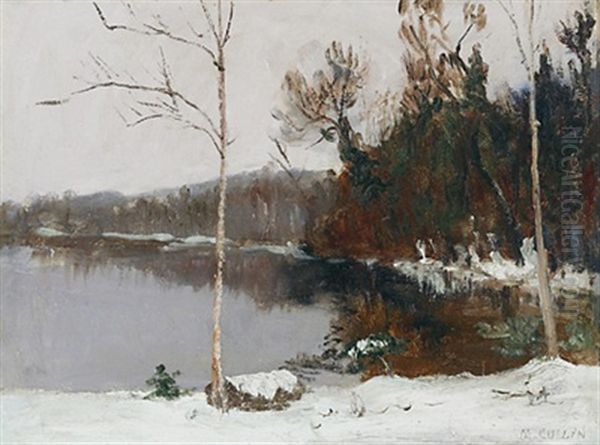 On Lac Tremblant Oil Painting by Maurice Galbraith Cullen