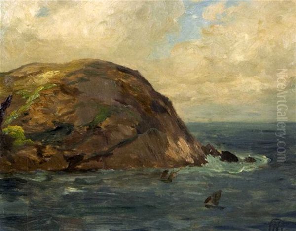 Coast Of Newfoundland Oil Painting by Maurice Galbraith Cullen