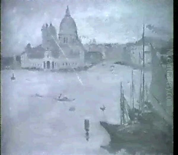 Santa Maria Della Salute, Venice Oil Painting by Maurice Galbraith Cullen