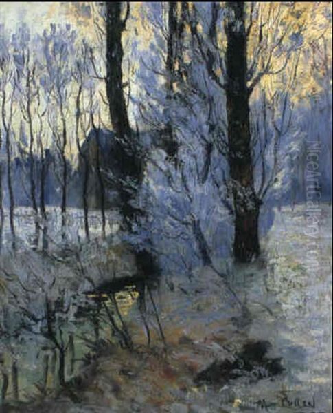 Givre, France Oil Painting by Maurice Galbraith Cullen