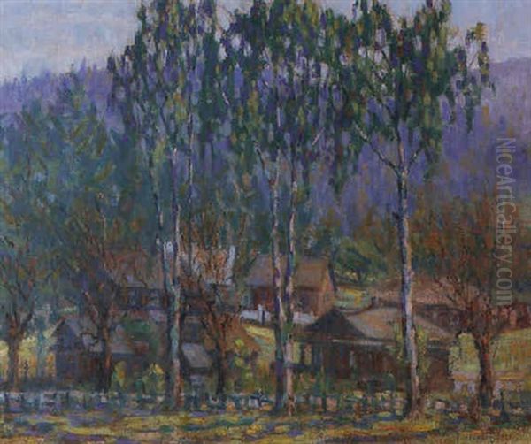 San Anselmo Oil Painting by Rinaldo Cuneo