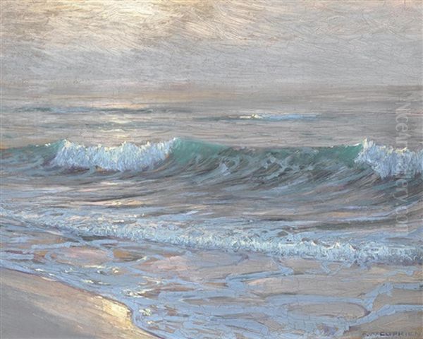 A Summer Evening, Laguna Oil Painting by Frank William Cuprien