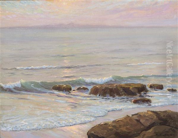 The Golden Hour Oil Painting by Frank William Cuprien