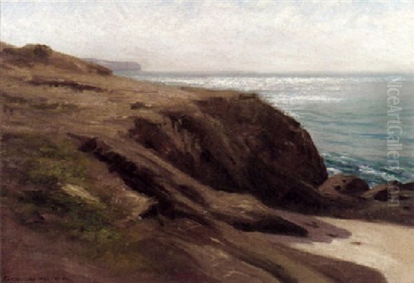 Looking Towards San Juan Oil Painting by Frank William Cuprien