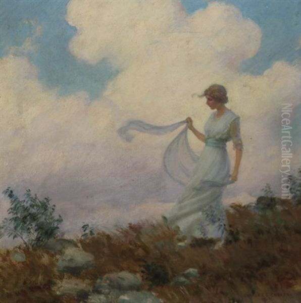 The Hill Top by Charles Courtney Curran