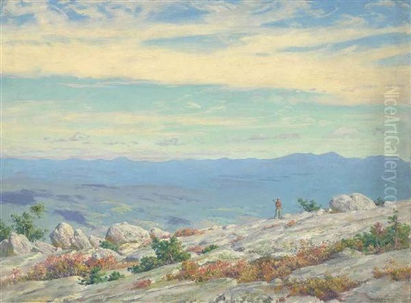 The Catskills From The Shawungunk Oil Painting by Charles Courtney Curran