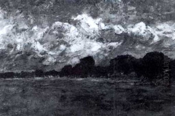 Storm Clouds Oil Painting by J. Frank Currier