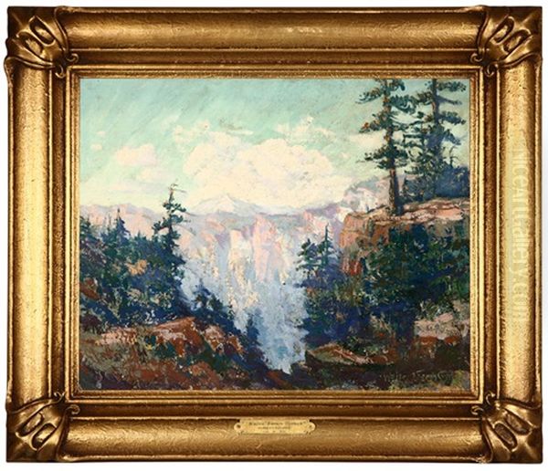 Painters Paradise Oil Painting by Walter Barron Currier