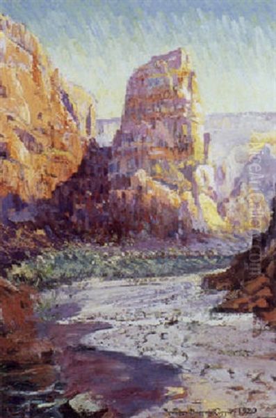 Grand Canyon Oil Painting by Walter Barron Currier