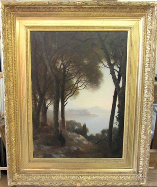 Paysage Hellenistique Oil Painting by Alfred de Curzon