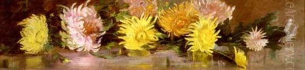 Chrysanthemums by Carl Gordon Cutler