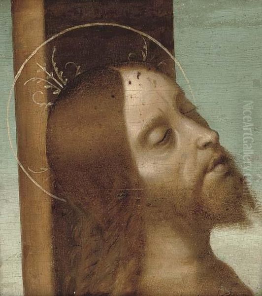 Head Of Christ Oil Painting by Antonello da Messina Messina