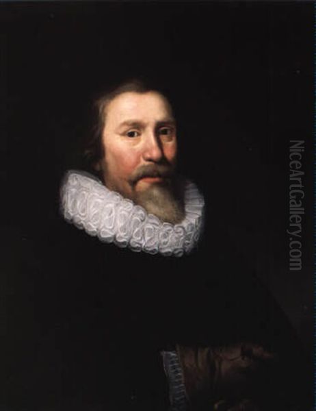 Portrait Of A Man, Age 50 Oil Painting by Aelbert Cuyp