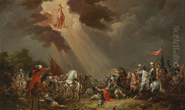 The Conversion Of Saint Paul Oil Painting by Benjamin Gerritsz Cuyp