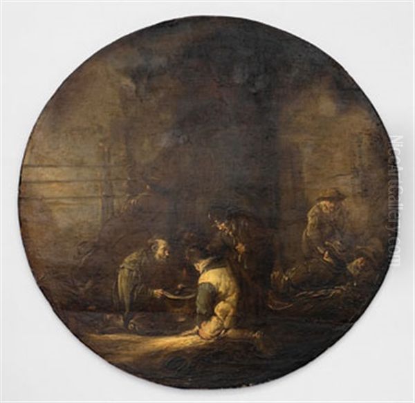 Interior Fran Vaktrum Oil Painting by Benjamin Gerritsz Cuyp