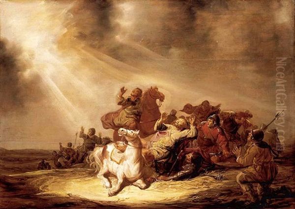 The Conversion Of Saint Paul Oil Painting by Benjamin Gerritsz Cuyp