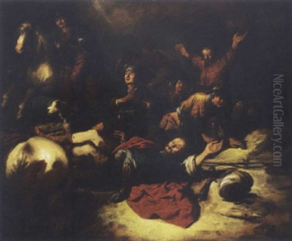 The Conversion Of Saul Oil Painting by Benjamin Gerritsz Cuyp