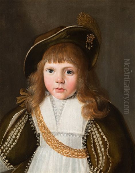 Portrait Eines Jungen Oil Painting by Jacob Gerritsz Cuyp