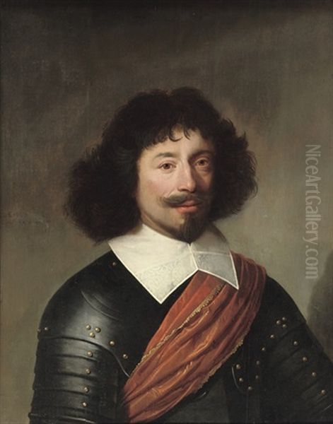 Portrait Of An Officer Oil Painting by Jacob Gerritsz Cuyp