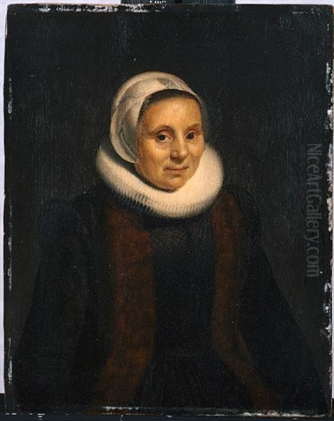 Portrait Of A Woman Oil Painting by Jacob Gerritsz Cuyp