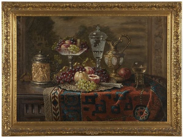 Still Life Oil Painting by Ernst Czernotzky