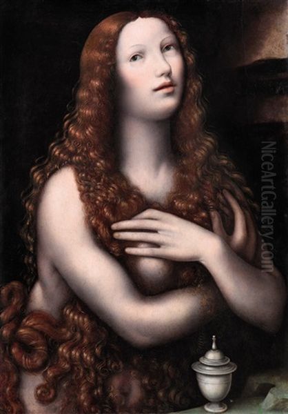 Mary Magdalene Oil Painting by Leonardo Da Vinci