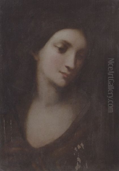 Maria Oil Painting by Leonardo Da Vinci