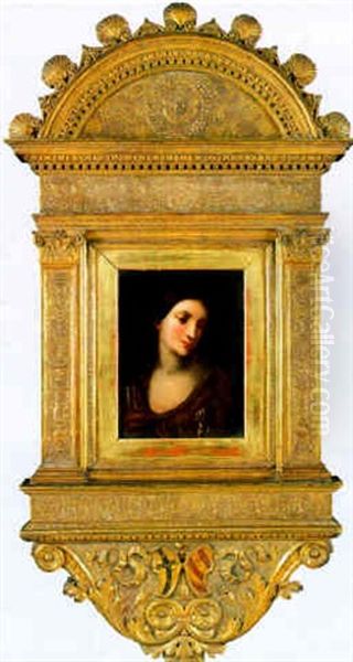 Maria Oil Painting by Leonardo Da Vinci