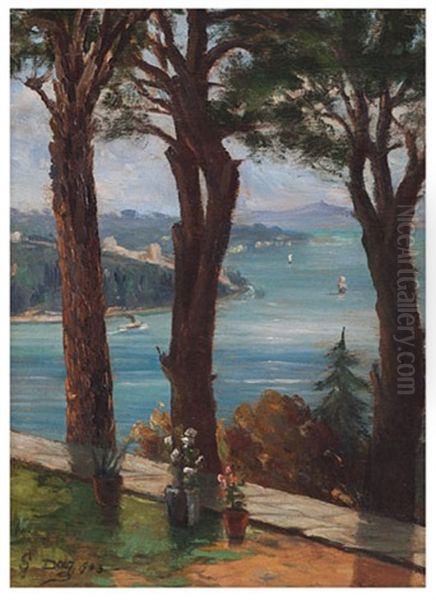 Bogazici Oil Painting by Sevket Dag