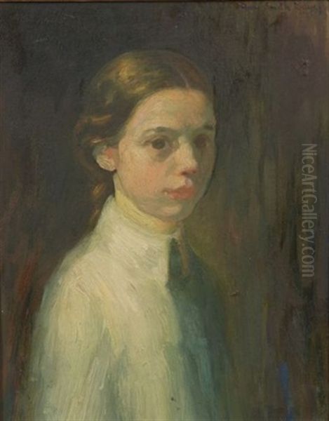 Portrait Oil Painting by Augustus Smith Daggy