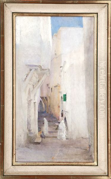 Alger Oil Painting by Pascal Adolphe Jean Dagnan-Bouveret