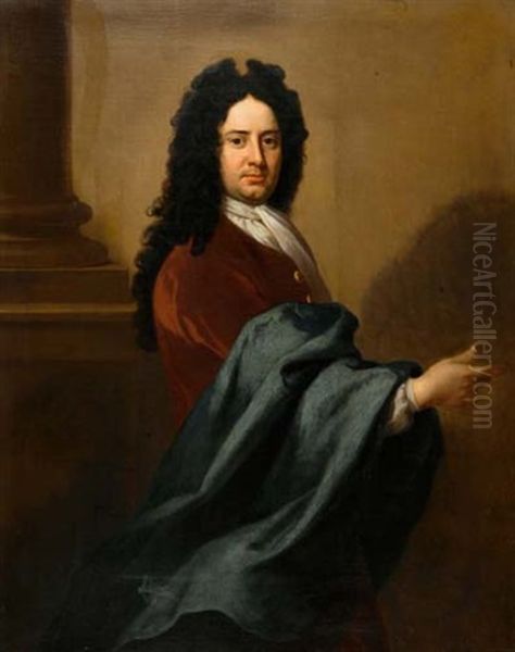 Portrait Eines Herrn Oil Painting by Michael Dahl the Younger