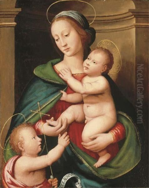 The Madonna And Child Oil Painting by Antonio del Ceraiolo