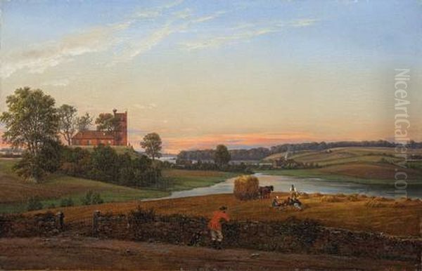 Ansicht Von Bavnebakken Bei Soro by Johan Christian Dahl