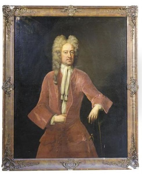 Portrait Of John Sydney, 6th Earl Of Leicester Oil Painting by Michael Dahl