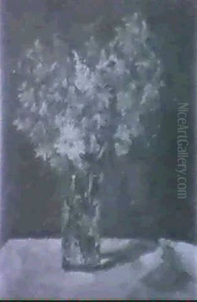 Blumenstilleben Oil Painting by Paul Dahlen