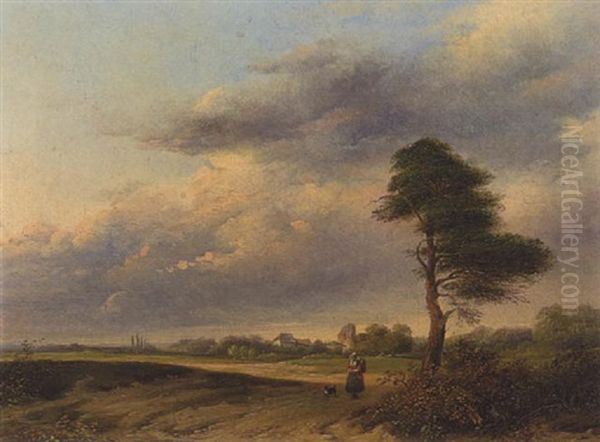 Sommerlandschaft by Jacob Dahmen