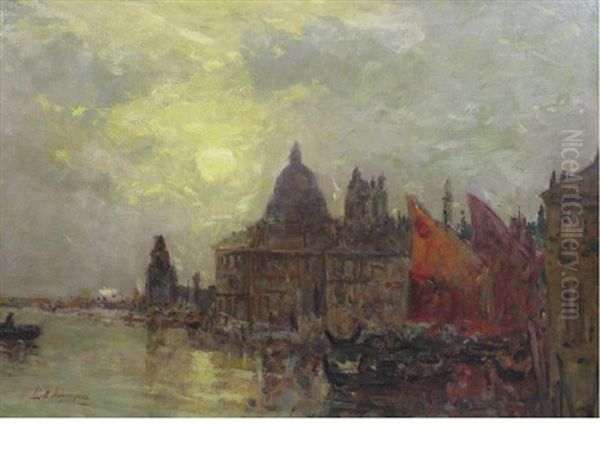 Venice Oil Painting by Elliot Daingerfield