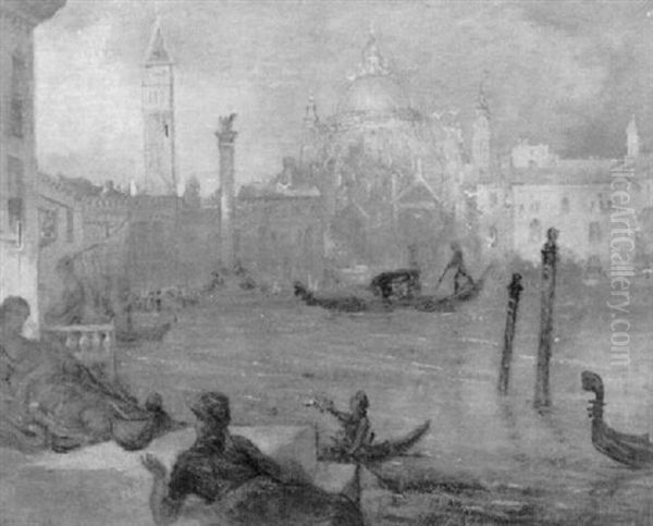 The Grand Canal, Venice Oil Painting by Elliot Daingerfield