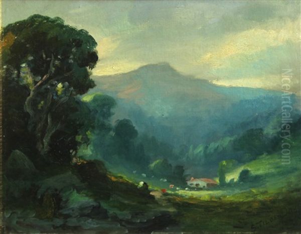 Mount Tamalpais, Marin County Oil Painting by Tilden Daken